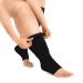 Zeta Plus Size Open Toe Leg Sleeve Support Socks - Wide Calf Compression, Cotton Rich Comfort, Graduated Compression - 3XL Black - Buy Online on GoSupps.com