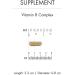 Dr. Mercola Vitamin B Complex with Benfotiamine â€“ 60 Capsules for Energy & Wellness - Buy Online on GoSupps.com
