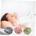 Shop Housoutil 3pcs Rose Bath Balls - Natural Body Sponge & Shower Scrubber | Bubble Maker & Back Scrubber for Luxurious Bathing Experience - Buy Online on GoSupps.com