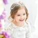 Elegant Bridal Pearls Headband - Silver Rhinestone Hair Accessories for Weddings Prom & Bridesmaids - Buy Online on GoSupps.com