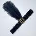 JUSTUSNX Gatsby Sequin Feather Crystal Headband 1920s Flapper Feather Headband Rhinestone Flapper Headpiece Party Supplies for Women and Girls - Buy Online on GoSupps.com