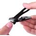 CHJHJKG Nail Clippers (Beauty) 15mm Premium Stainless Steel Nail Clippers for Thick Nails Shave and Curve Blades Wide Jaw Heavy duty Anti-Slip Toe Nail Clipper(Black S) - Buy Online on GoSupps.com