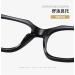 TR90 Blue Light Blocking Glasses for Men & Women - Anti UV Ray Reading Glasses - Stylish Black-Brown Square Frame 52mm - Buy Online on GoSupps.com