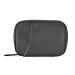 Kigai Black Solid Color Pill Case Portable Weekly Daily Pill Case Bag Organizer with Zipper for Vitamins Medicine Supplements Travel Family Business