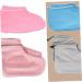 Amosfun 2 Pair Paraffin Wax Warmer Paraffin Wax Booties Paraffin Bath Liners Wax Foot Covers Moisturizing Booties Hot Spa Wax Foot Moisturizing Socks Cotton Foot Strap Foot Bag Heel Work 28x20cm Pink - Buy Online on GoSupps.com