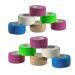 Self Adhesive Bandage Wrap 5 Yards - Breathable Athletic Cohesive Bandage for Sports Injury Ankle Knee and Wrist Sprains (1 Inch 12 Pack Rainbow)