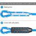 SELEWARE Trapeze Swing Rings - Non-Slip Gymnastic Rings for Home Gym - Adjustable Ropes - Ninja Warrior Obstacle Course Training - Black (2 Pack) - Buy Online on GoSupps.com