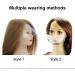 BNOYONERAS 30 Pieces Transparent Shower Shields with No Wrinkles Pin Clips Hairspray Shield Anti-Fog Visors for Hairstyling Cutting Fringing Hair Coloring - Buy Online on GoSupps.com