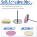 Mesee 60 Pieces Sanding Paper Discs for Pedicure 25mm Self-Adhesive Sandpaper Disk Pads with Nail Drill Bit Electric Foot File Sanding Disc Replacement for Manicure Pedicure Dead Skin Callus Removal - Buy Online on GoSupps.com