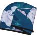 Bright Colorful Iris Flowers Microfiber Hair Towel - Soft Super Absorbent Quick Dry Hair Wrap for Long Curly & Thick Hair - Buy Online on GoSupps.com