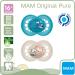 MAM Original LATEX Pacifier Set 16+ | City & Colour - 4 Pack with 2 Sterilization Transport Boxes - International Shipping Available - Buy Online on GoSupps.com