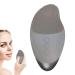 Face Brush Cleanser - Soft Silicone Face Cleansing Brush | Vibrating Waterproof Rechargeable Simple Skin Care Tools for Enhances Absorption of Facial Skin Care Products Gray (English)
