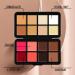 16 Colors Blush Palette Color Concealer Color Corrector Cream Matte Finish Long Lasting Face Contour Illuminator with Brush - Buy Online on GoSupps.com