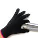 Professional Heat Resistant Glove for Hot Hair Styling 1 pcs Black