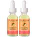 SheaMoisture Skin Care Brighter Days Ahead Serum For All Skin Types Even Skin Tone Healthy Glow Papaya and Vitamin C Vitamin C Serum Pack of 2-1 Oz Ea