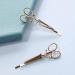 Yheakne Gold Hair Clip with Scissors | Trendy Metal Hairpins & Decorative Accessories for Women & Teens | Perfect Gift Idea - Buy Online on GoSupps.com