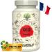 Coenzyme Q10 with Vitamin B1 Ubiquinone Antioxidant Energy Vegetable Capsule Bottle 100% Natural and Recyclable