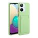 Tivenfezk Nadoli Silicone Case for Oppo Realme 10 4G Ultra thin shockproof scratch -resistant Wallet soft TPU protective cover Mobile phone case with credit card holder Oppo realme 10 4g green