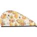 Groovy Floral Microfiber Hair Towel - Soft Super Absorbent Quick Dry Wrap for Long Curly & Thick Hair - Buy Online on GoSupps.com