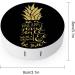 Be A Pineapple Gold Round Case For Contact Lens Kit Storage Box with Mirror Printed - Buy Online on GoSupps.com