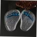 FRCOLOR Gel Slipper Pads for Athletes | 9 Pairs Metatarsal Foot Toe Cushion for High Heels & Comfort | Clear Forefoot Insoles - Buy Online on GoSupps.com