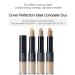 THESAEM Cover Perfection Ideal Concealer Duo - Strong Coverage, Dual Type, Sun Protection - K Beauty (01 Clear Beige) - Buy Online on GoSupps.com