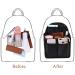 Deesoo Small Backpack Organizer Insert for Diaper Bag - Black | 11x7.87x4.72 inches - Buy Online on GoSupps.com