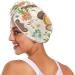 Brown Bear Guitar Hair Towel 2 Pack - Super Absorbent Quick Dry Hair Turbans for Women & Girls - Buy Online on GoSupps.com