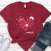 Personalized RN Graduation Shirt | Funny Nurse Gifts | Cute Heart Themed T-Shirt | Custom Name Medical Tee for Nurse's Day | Multi-Color Options - Buy Online on GoSupps.com
