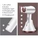 Cordless Hair Dryer Rechargeable Hair Dryer with Hot and Cold Air Portable Travel Hair Dryer for Women Outdoor Camping Beach - Buy Online on GoSupps.com
