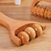 Buy Pieces Wooden Trigger Point Massage Roller - Body & Facial Gua Sha Tool for Neck & Face - International Shipping Available - Buy Online on GoSupps.com