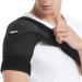 BINITS Shoulder Brace for Men & Women, Shoulder Immobilizer for Torn Rotator Cuff, Tendonitis, Dislocation, Shoulder Pain, AC Joint Pain Relief - Adjustable Fit Sleeve Wrap (L-XL)