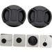 Milisten 4 Pcs Camera Lens Cover Centre Pinch Lens Cover Lens Cap Camera Lenses Camera Lens Lid Shots Lens Protector Lens Hood Cap Camera Body Cap Camra Back Cover Plastic SLR Camera Black 5.5X5.5CM - Buy Online on GoSupps.com