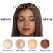 Lucoss Powder Brush Set - Loose Powder & Oil Control Transparent Natural Fixing Powder with Brush | Ideal for Flawless Finish - Buy Online on GoSupps.com