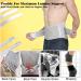 XL Gray Lower Back Brace for Men & Women - Lumbar Support Belt for Herniated Disc, Sciatica, Scoliosis - Breathable Mesh Design, Adjustable Straps - Buy Online on GoSupps.com