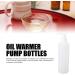 2x Massage Oil Warmer & 250ml Refillable Pump Bottles - Lotion & Shampoo Dispenser for Spa & Home Use - Buy Online on GoSupps.com