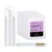 Eyelash Cleanser Concentrate Lavender 10ml Professional Lash Extensions Shampoo Natural Foaming Cleanser DIY Paraben & Sulfate Free Non-lrritating Wash for Extensions Lashes with Salon Home Care-Makes 60ml Bottles Eyelash Shampoo Lavender 10ml*10KIT