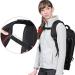 Beschoi Waterproof Camera Backpack with Laptop Compartment - Black (L) 17.3 x 11 x 5.5 - Buy Online on GoSupps.com