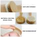Heallily Baby Hair Brush and Comb Set - Gentle Wooden Hairbrush for Newborns, Infants, and Toddlers - Baby Grooming Kit for Bath and Shower - Buy Online on GoSupps.com