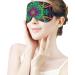 Laminated Wormhole Sleep Eye Mask & Blindfold for Women Men - Elastic Strap, Perfect for Sleep, Travel, Nap - Buy Online on GoSupps.com