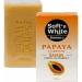 Soft N White Swiss Papaya Lightening / Brightening Soap 200g with First Lady Papaya Cream 200ml - Buy Online on GoSupps.com