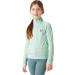 Horze Lola Kids Long Sleeve Half Zip Tec Shirt - Dusty Aqua (Medium) - Buy Online on GoSupps.com