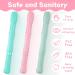 3 Pack Silicone Teething Tubes & Rings - BPA-Free Teething Aids for Babies | Unisex Grasping Toys with Cleaning Brushes - Buy Online on GoSupps.com