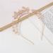 TQUXNGA Glinting Crystal Headband Hair Hoop for Pageant Prom Bridal Wedding Bridal Wedding Hair Accessories Gold - Buy Online on GoSupps.com