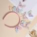TQUXNGA Glittering Powder Headband Aesthetic Butterfly Hairhoop Festival Headdress Girls Party Headwear Valentines Hairpiece - Buy Online on GoSupps.com