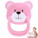 Zasdvn Newborn Pacifier - Magnetic Simulation Pacifier for Reborn Baby Dolls | Bear-Shaped Doll Accessories & Toy Gifts in Pink - Buy Online on GoSupps.com