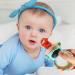 Jingling Fruit Pacifier Feeder - Safe Silicone Teething Tool for Babies | Soft Vegetable & Fruit Food Feeder - Buy Online on GoSupps.com