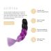 Gairyan Jumbo Braids Extensions - 100g Ombre Synthetic Braiding Hair 60cm for Box Crochet Braids (Black Purple & Lila) - 1 Piece - Buy Online on GoSupps.com