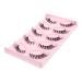 FOMIYES 5 Pairs False Lashes Fake Eyelashes Eyelash Strips Lashes Strip Bulk Lash Strips Eye Lash Extension Eyelashes Natural Look Makeup Supplies Extend End of Eye Artificial Fiber