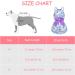 Pedgot 6 Pack Dog Bowknot Floral Dress - Skin-Friendly Pet Princess Sundress for Summer - Medium - Buy Online on GoSupps.com